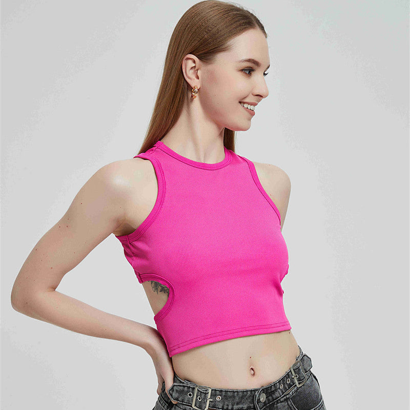 SIRT DETAYLI CROPTOP